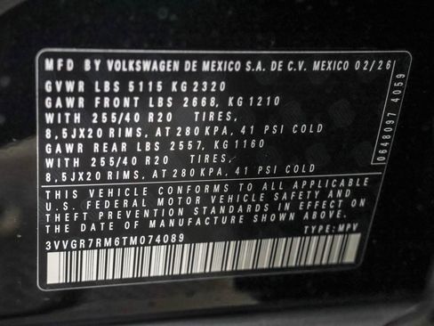 New 2026 Volkswagen Tiguan SE R-Line AWD/4WD image 49