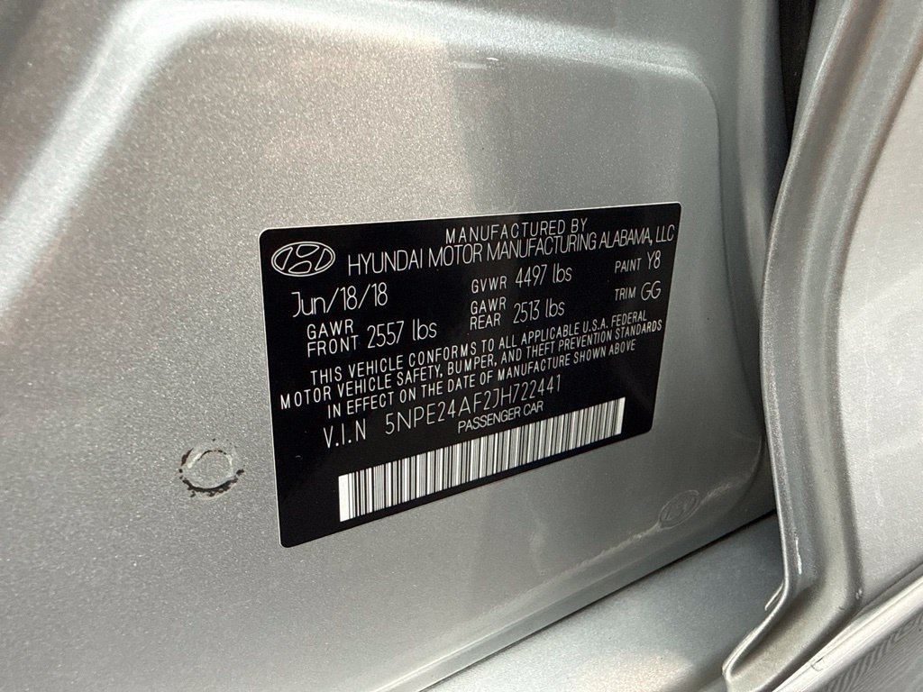 Used 2018 Hyundai Sonata SE FWD image 27