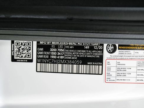 Used 2021 Mercedes-Benz G 63 AMG 4MATIC image 63