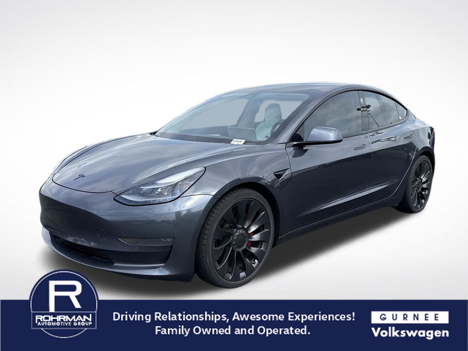 Used 2021 Tesla Model 3 Performance AWD/4WD image 1