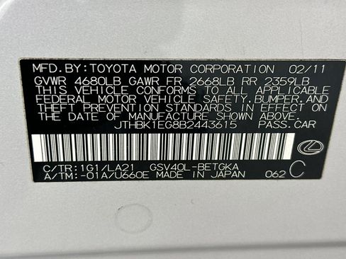 Used 2011 Lexus ES 350 FWD image 22
