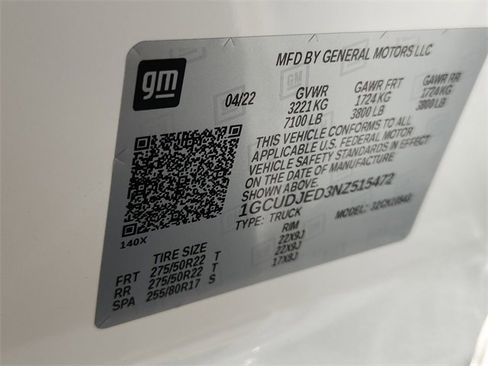 Used 2022 Chevrolet Silverado 1500 High Country w/ High Country Premium Package image 34