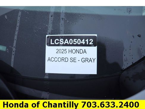 Certified 2025 Honda Accord SE image 33