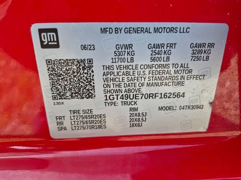 Used 2024 GMC Sierra 3500 SLT w/ SLT Premium Package AWD/4WD image 22