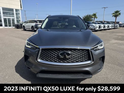 Certified 2023 INFINITI QX50 Luxe FWD image 2