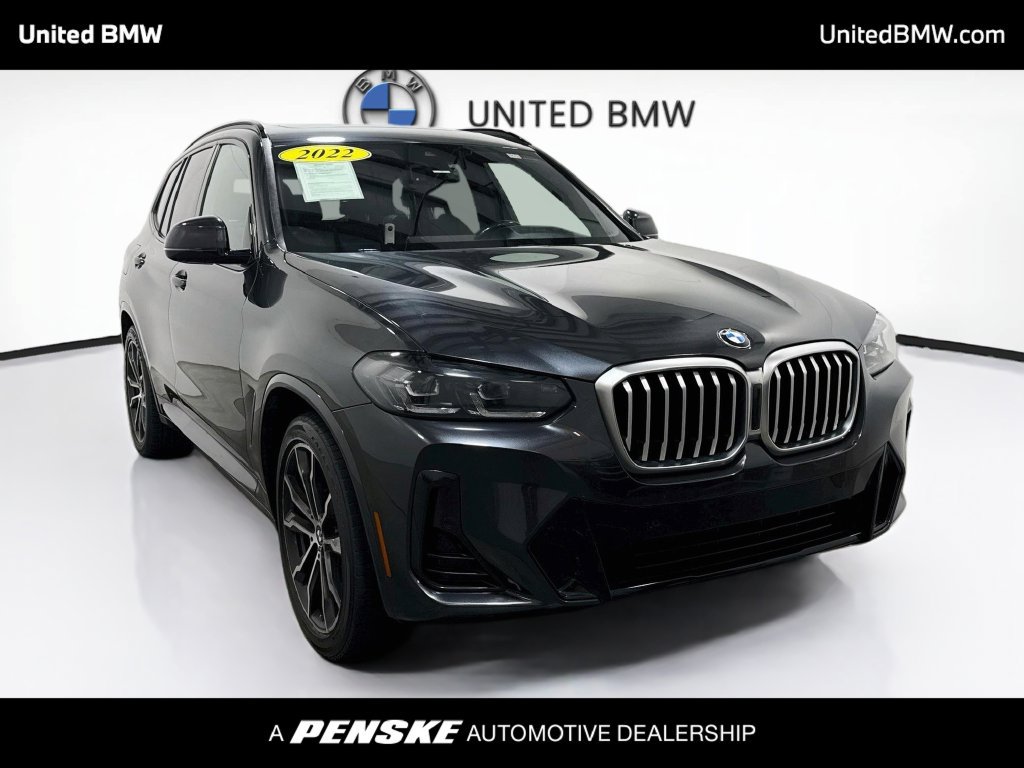 Used 2022 BMW X3 sDrive30i w/ M Sport Package 2 RWD image 3