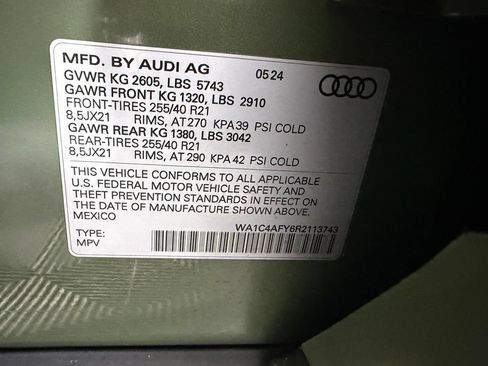 Used 2024 Audi SQ5 Prestige w/ Prestige Package AWD/4WD image 35
