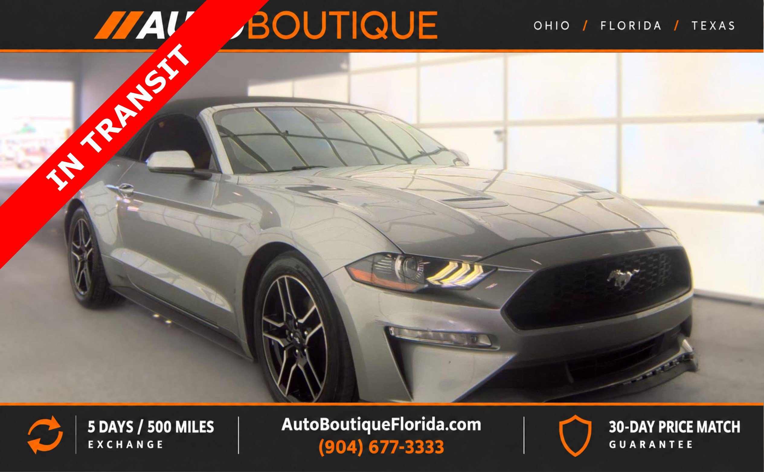 Used 2021 Ford Mustang Premium RWD image 1
