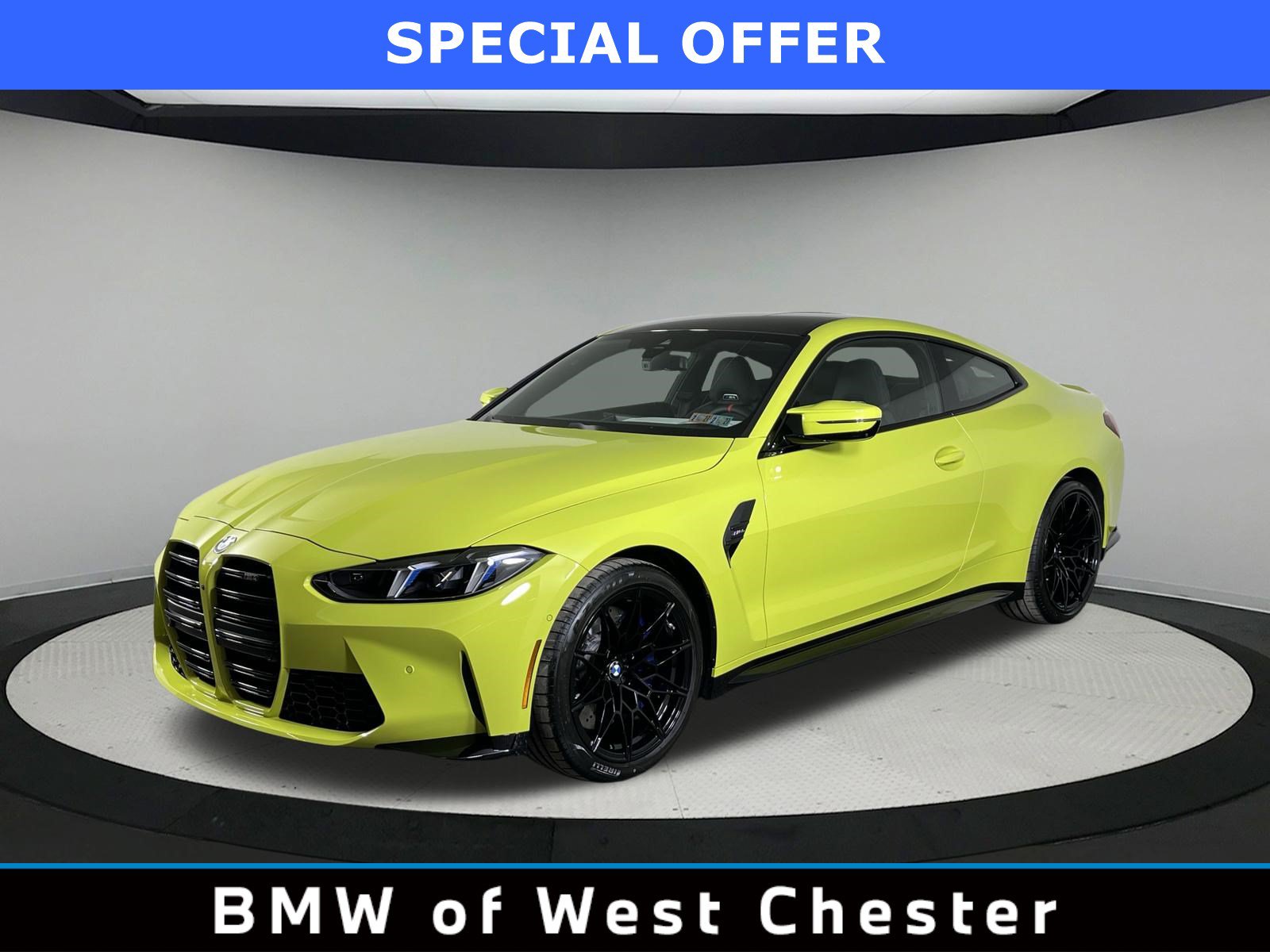 Used 2026 BMW M4 Coupe w/ Executive Package RWD image 1