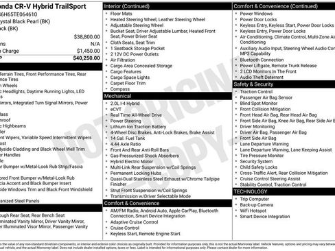 New 2026 Honda CR-V TrailSport image 49