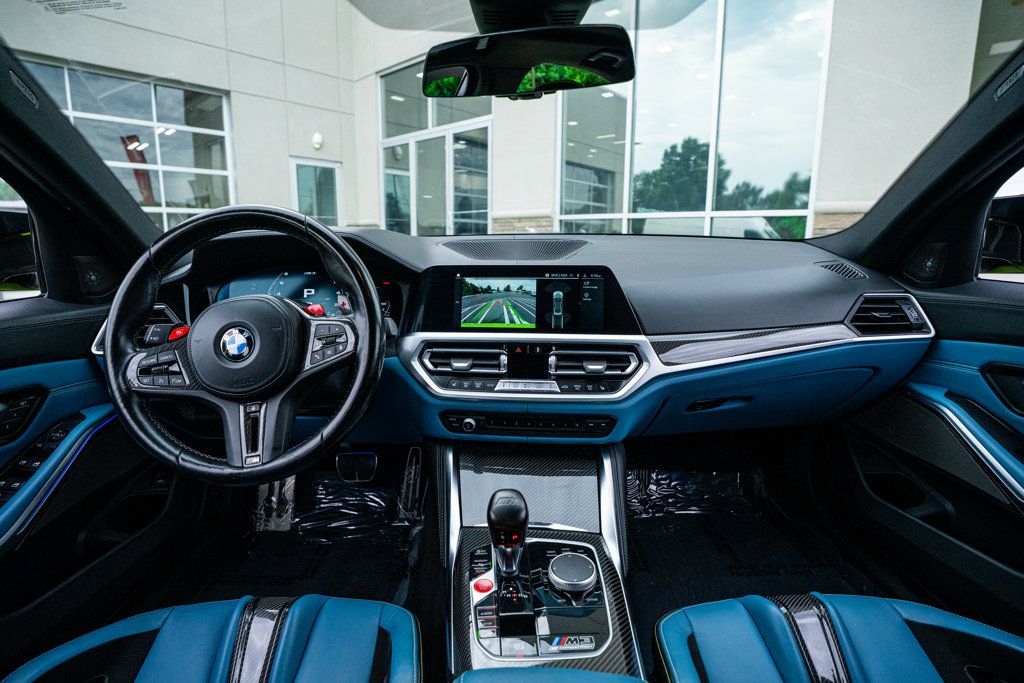 Used 2021 BMW M3 Competition w/ M Carbon Exterior Package RWD image 61