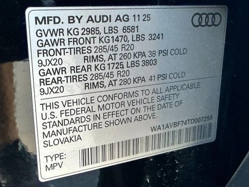 Used 2026 Audi Q7 3.0T Premium w/ Convenience Plus Package AWD/4WD image 27