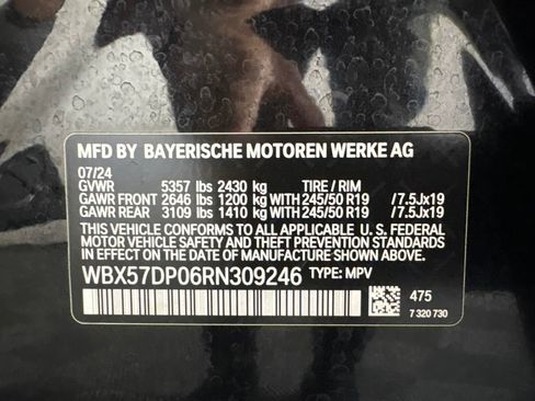 Certified 2024 BMW X3 xDrive30i w/ Convenience Package w/ZPA AWD/4WD image 34