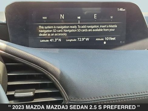 Certified 2023 MAZDA MAZDA3 s FWD image 24