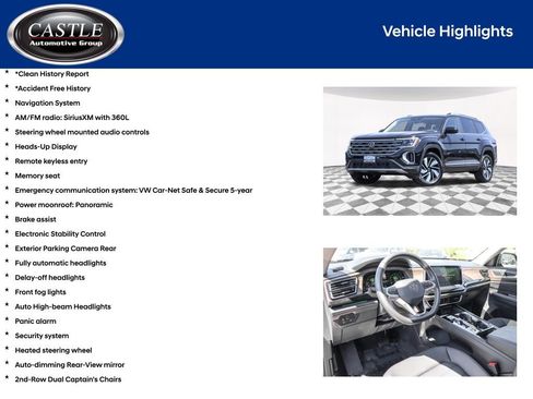 Used 2026 Volkswagen Atlas SEL AWD/4WD image 3