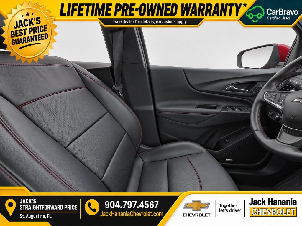 Used 2022 Chevrolet Equinox RS w/ RS Leather Package FWD image 17