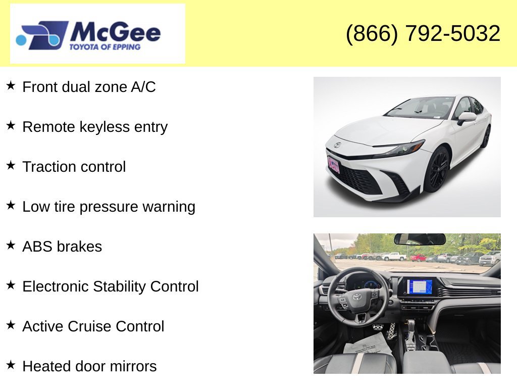Certified 2025 Toyota Camry SE FWD image 4
