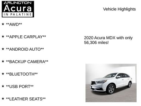 Certified 2020 Acura MDX SH-AWD image 7