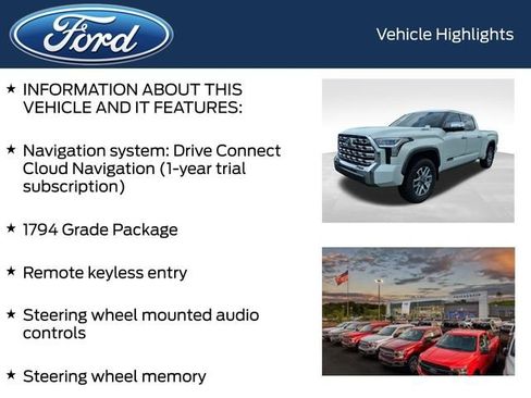 Used 2026 Toyota Tundra 1794 Edition AWD/4WD image 4