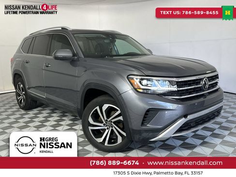 Used 2021 Volkswagen Atlas SEL Premium AWD/4WD image 1