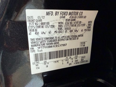 Used 2012 Ford F250 Lariat AWD/4WD image 21
