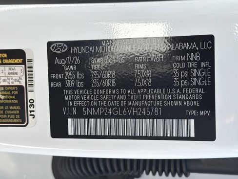 New 2027 Hyundai Santa Fe SEL FWD image 35