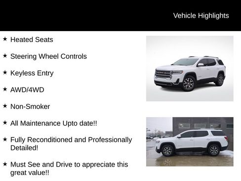 Used 2020 GMC Acadia SLE w/ Driver Convenience Package image 21