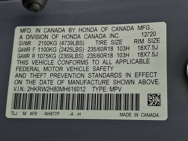 Used 2021 Honda CR-V EX-L image 28