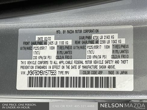 Used 2022 MAZDA CX-5 AWD 2.5 S image 33