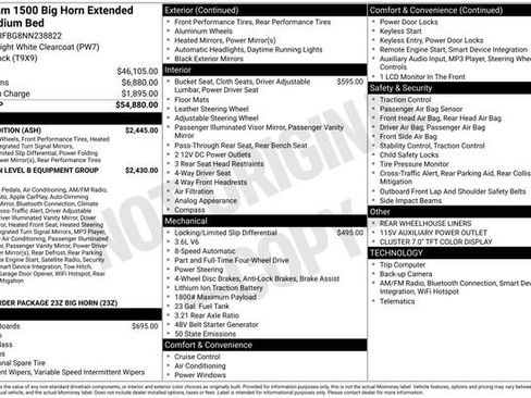 Used 2022 RAM 1500 Big Horn w/ Night Edition image 16