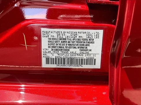 Certified 2024 Nissan Sentra SV FWD image 33