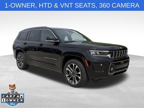 Used 2025 Jeep Grand Cherokee L Overland w/ Advanced Protech Group III AWD/4WD image 2