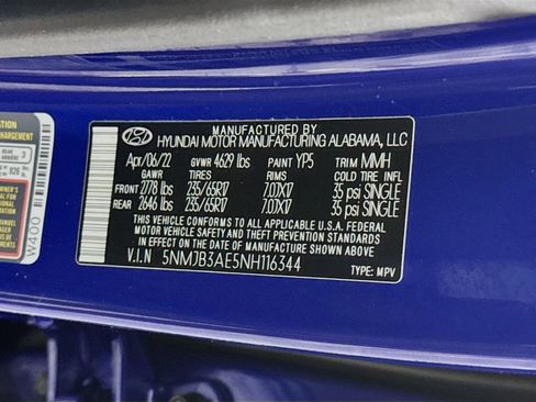 Certified 2022 Hyundai Tucson SEL w/ Cargo Package FWD image 34