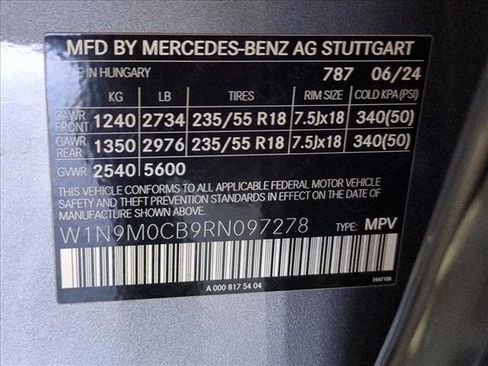 Certified 2024 Mercedes-Benz EQB 250+ image 28