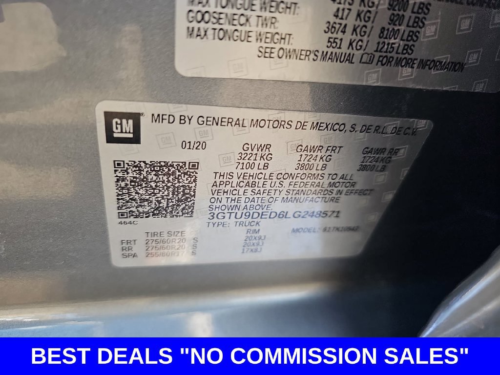 Used 2020 GMC Sierra 1500 SLT w/ SLT Premium Package AWD/4WD image 42