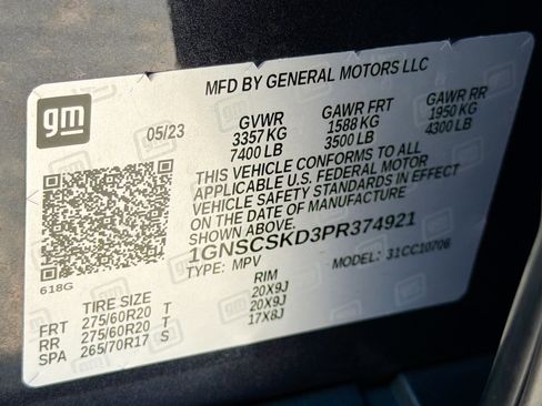 Used 2023 Chevrolet Tahoe Premier RWD image 34