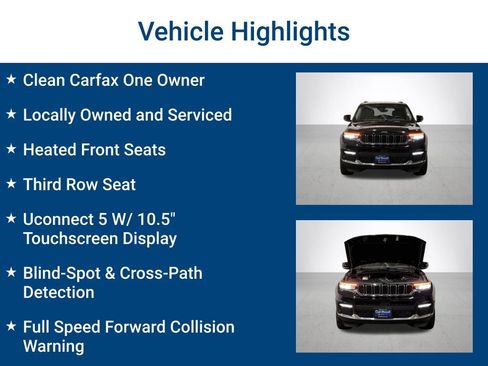 Used 2021 Jeep Grand Cherokee L Limited AWD/4WD image 3