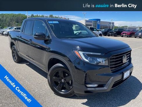 Certified 2022 Honda Ridgeline Black Edition image 1