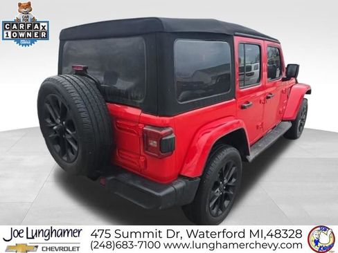 Used 2024 Jeep Wrangler Sahara 4xe image 3