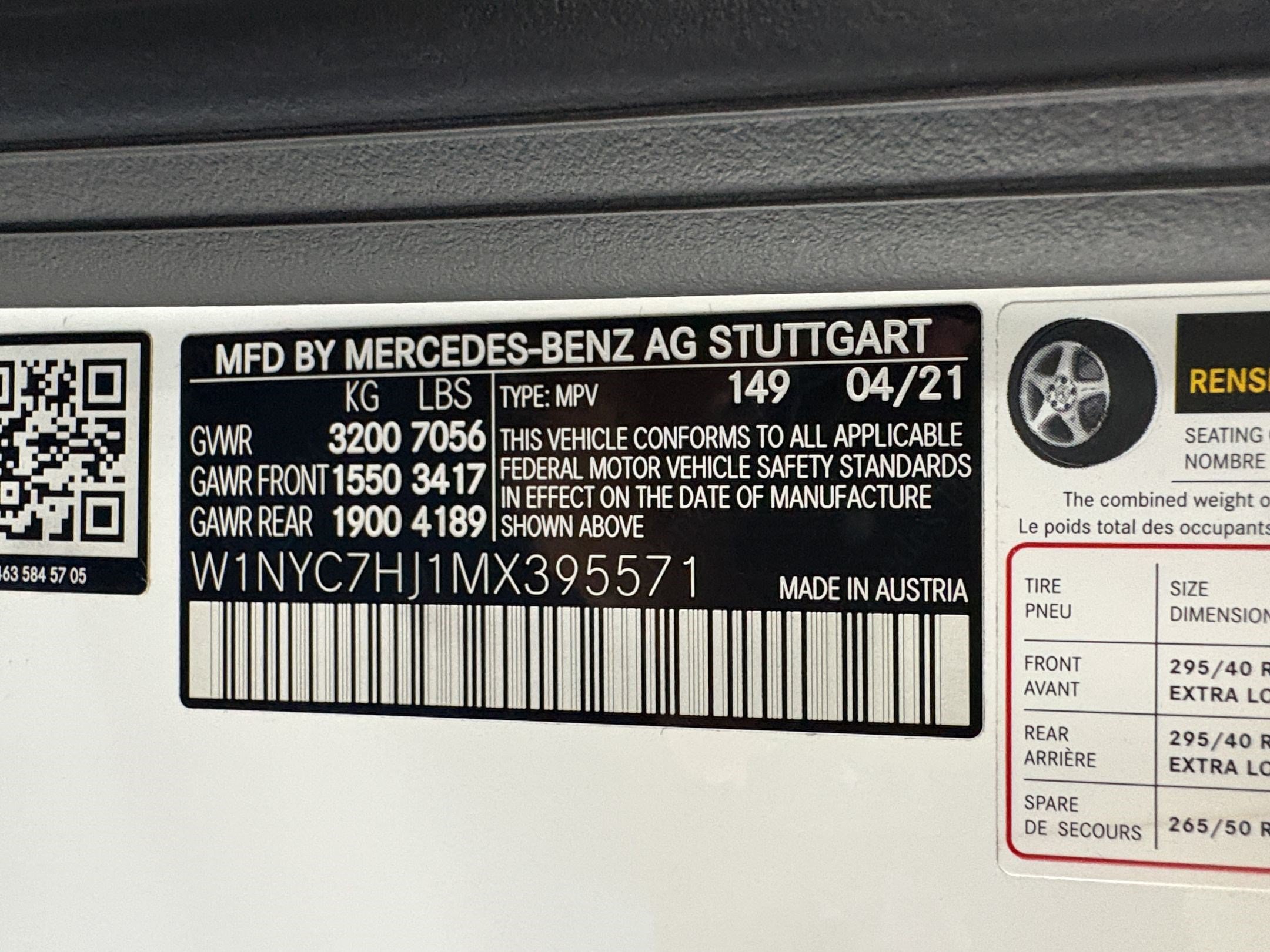 Certified 2021 Mercedes-Benz G 63 AMG 4MATIC image 26