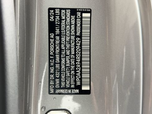 Certified 2024 Porsche 911 Carrera T image 19