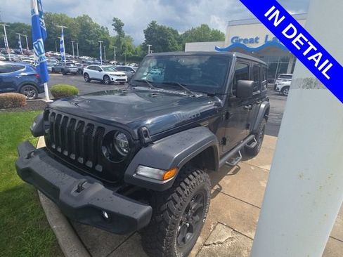 Used 2020 Jeep Wrangler Unlimited Sport AWD/4WD image 3