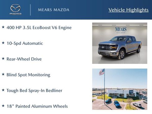 Used 2025 Ford F150 XLT w/ Equipment Group 301A Standard image 2