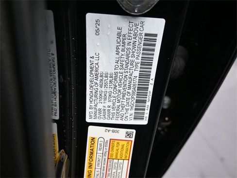 Certified 2025 Honda Accord Sport image 18