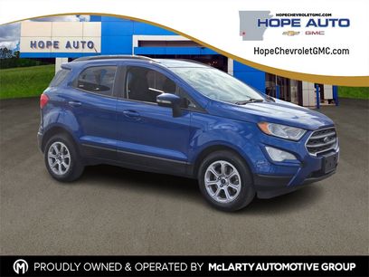 Used 2019 Ford EcoSport SE