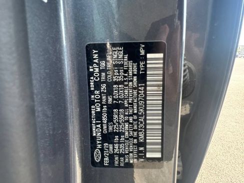 Used 2019 Hyundai Tucson SEL w/ Cargo Package AWD/4WD image 15