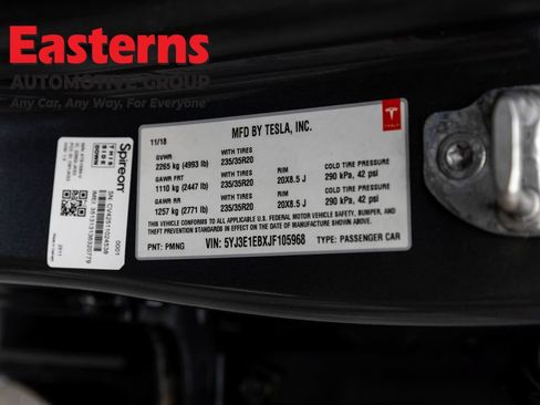 Used 2018 Tesla Model 3 Performance AWD/4WD image 29