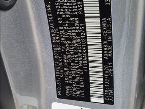 Used 2026 Toyota Camry LE FWD image 15