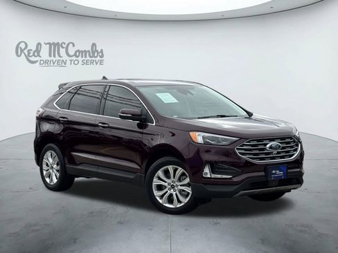 Certified 2022 Ford Edge Titanium w/ Equipment Group 301A image 1