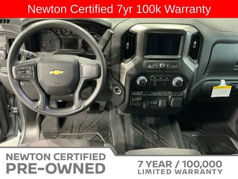 Used 2026 Chevrolet Silverado 1500 Custom w/ Turbomax Blackout Package RWD image 21